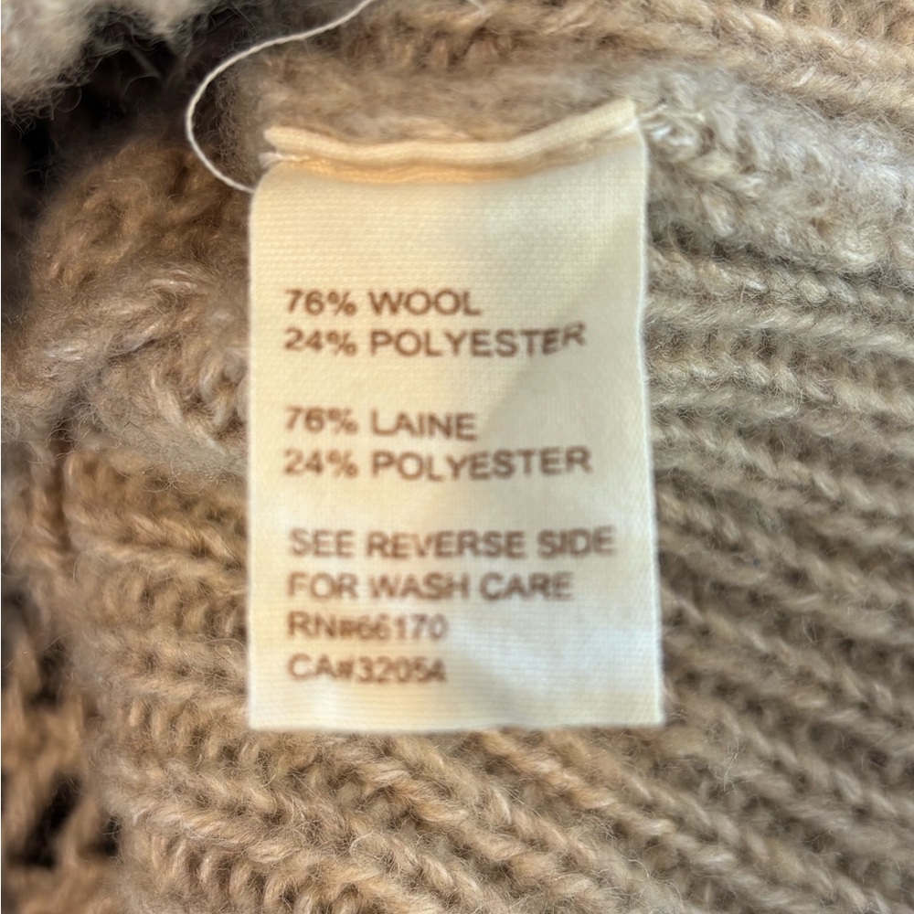 Free People Cream Knit Cardigan 186 - Picture 4 of 5
